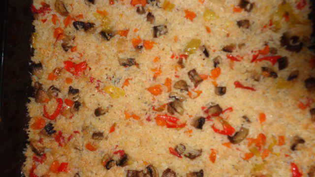 Гъби с ориз и универсална подправка