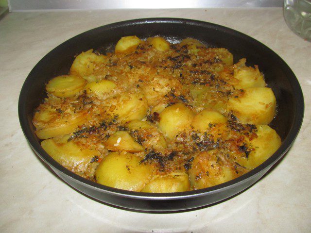 Пресни картофи на фурна с горчица