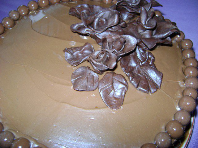 Торта Шоколад и рози