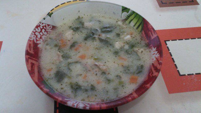 Агнешка спаначена супа