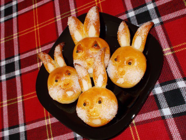 Сладки Великденски зайчета