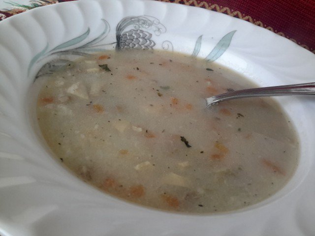 Супа с агнешки чревца и шкембе