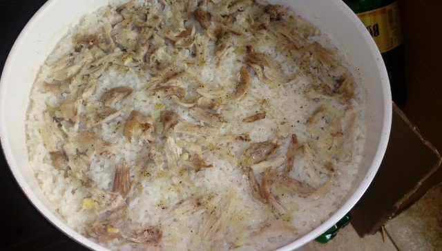 Ориз с пилешко филе