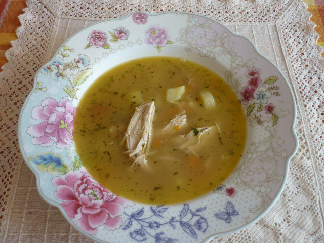 Пилешка супа от моята кухня