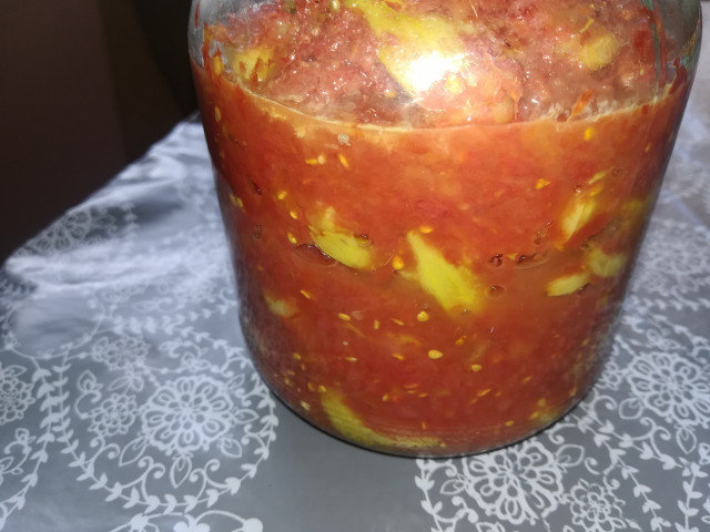 Бамя с домати