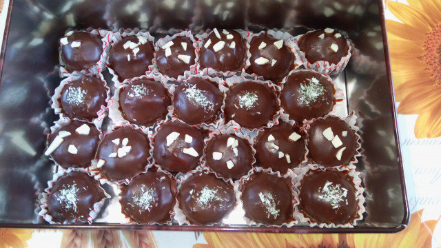 Шоколадови бонбони Гараш