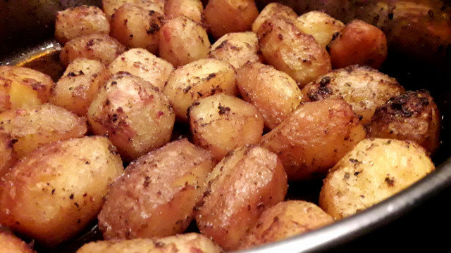 Картофи на фурна с индийски подправки