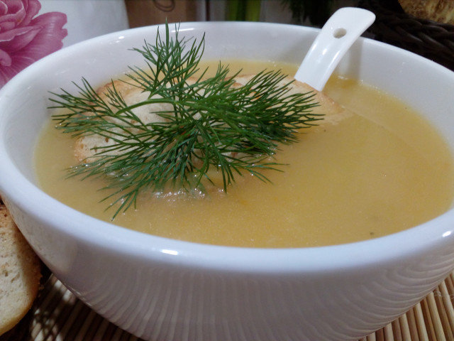 Здравословна крем супа с джинджифил