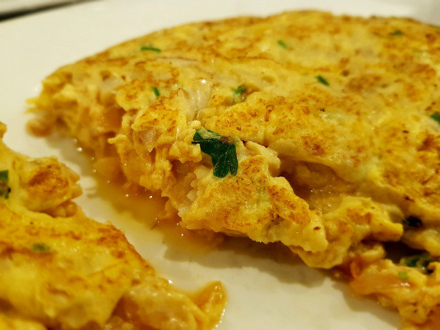 Тортиля с риба Треска (Tortilla de Bacalao)