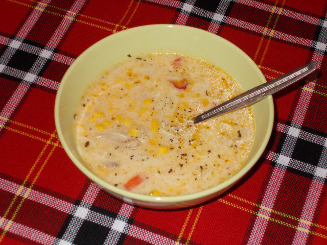 Вкусна заешка супа с царевица