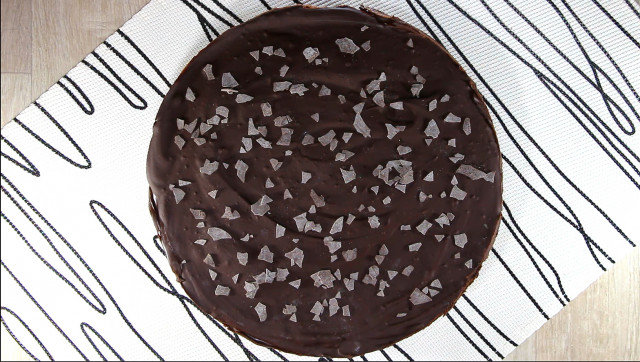 Шоколадова торта с мока крем