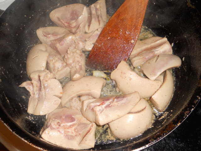 Вкусни свински бъбреци на фурна