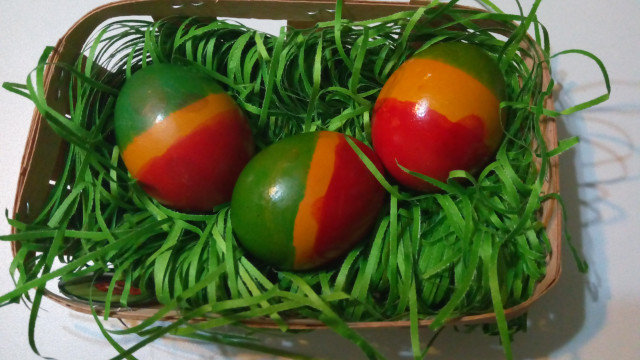 Яйца на райета за Великден
