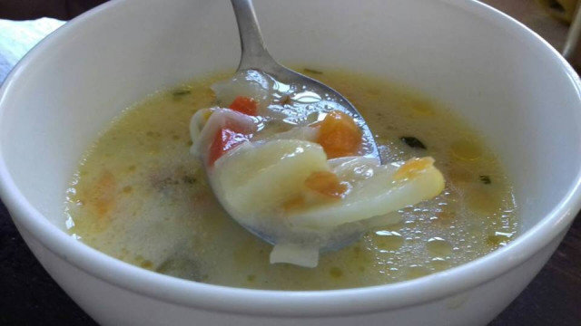 Зеленчукова супа в Мултикукър