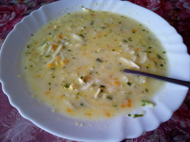 Персийска супа с кориандър
