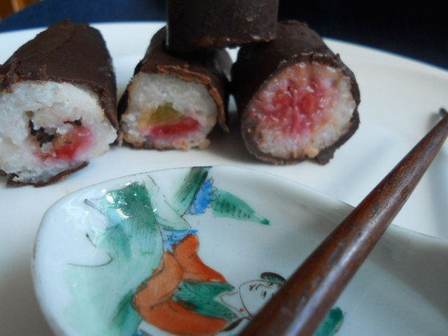Невероятно шоколадово суши