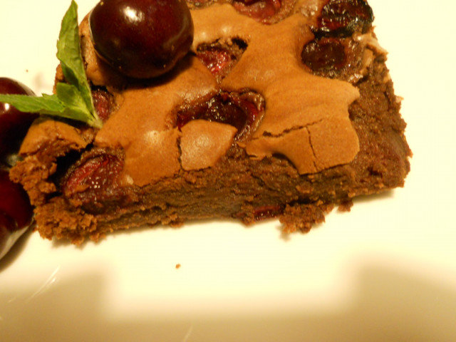 Торта Тенерина с череши (Tenerina alle ciliegie)