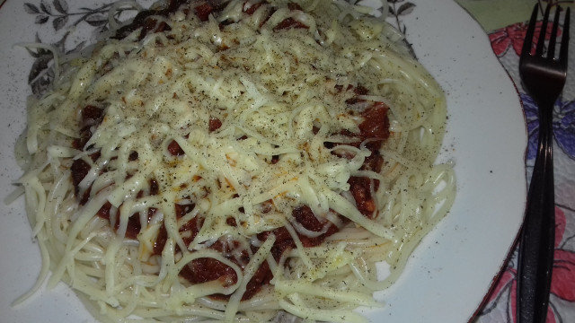 Спагети със сос Аматричана