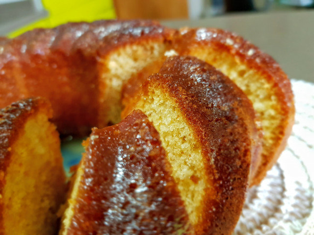 Кекс с маслена глазура (Kentucky butter cake)