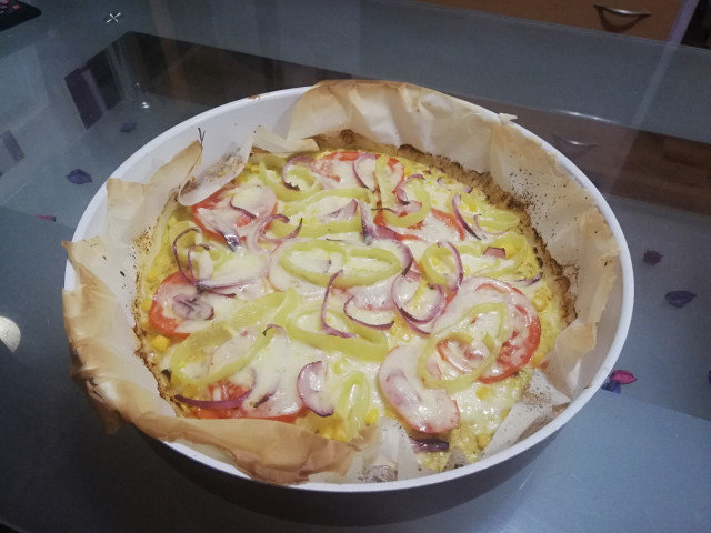 Вкусна пица от тиквички