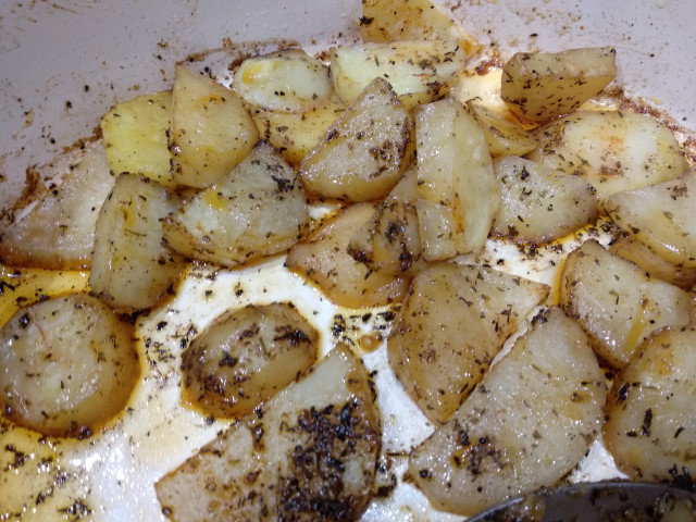 Лесни и хрупкави картофи на фурна
