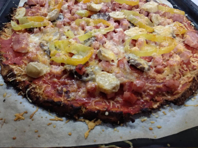 Безглутенова пица с блат от карфиол