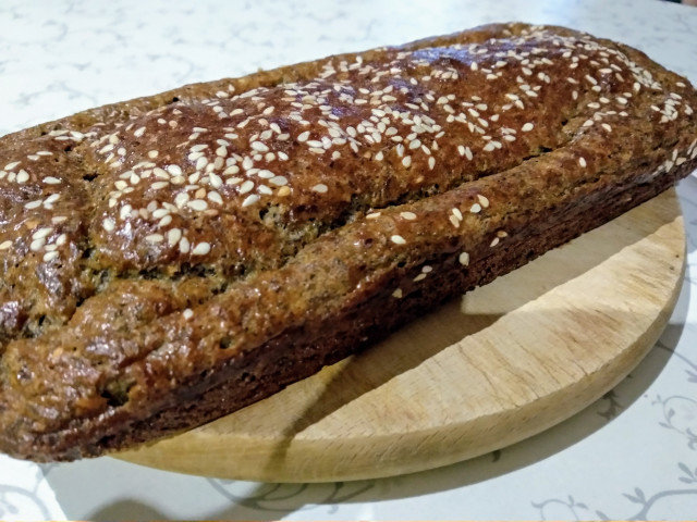 Здравословен плосък хляб с ленено брашно