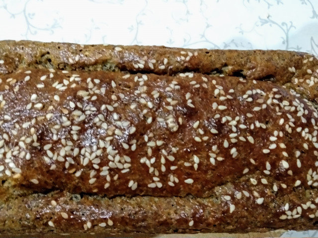 Здравословен плосък хляб с ленено брашно