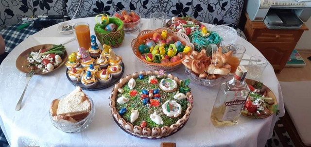 Торта Великденска идилия