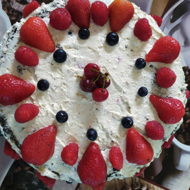 Здравословна торта за рожден ден
