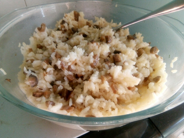 Гъби с ориз