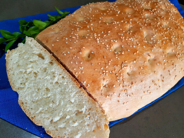 Гръцки обреден хляб Лагана
