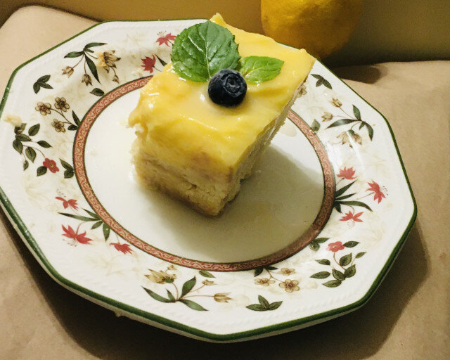 Веган лимонова торта