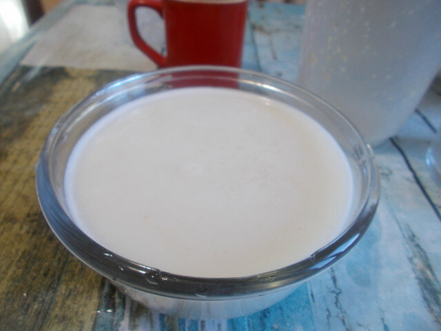 Домашно прясно мляко от овесени ядки