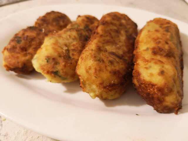Крокети с пилешко месо и картофи