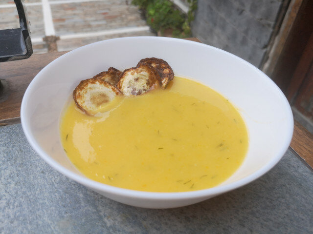 Супа от тиквички и карфиол