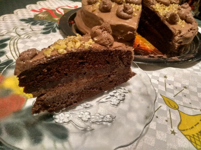 Торта Черно кадифе по рецепта на Теодора Титова