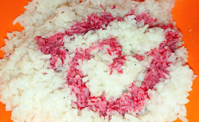 Мини оризови сърчица с водорасли Нори
