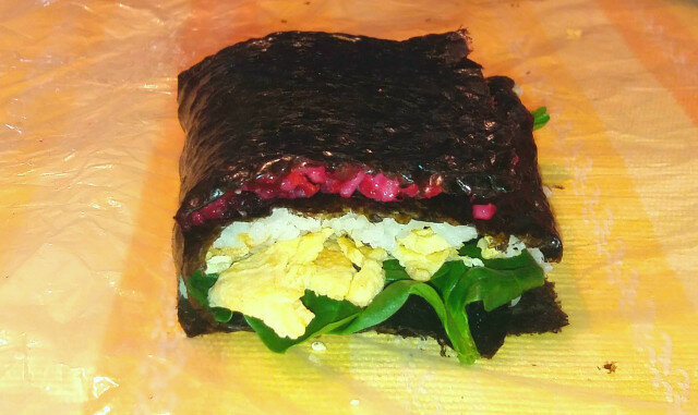 Вегетариански Сандвич Кимбап