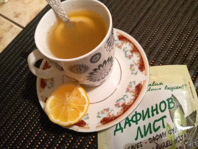 Чай с дафинов лист за пречистване на белия дроб