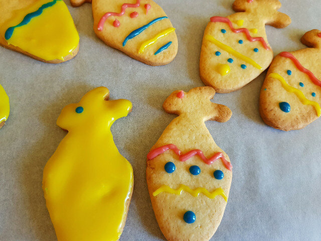 Великденски бисквити Зайчета