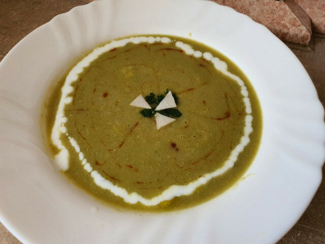 Крем супа от зелени зеленчуци