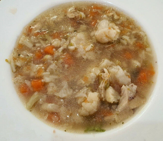 Супа с карфиол и пилешко