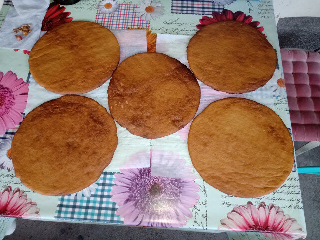 Френска селска торта с боровинки