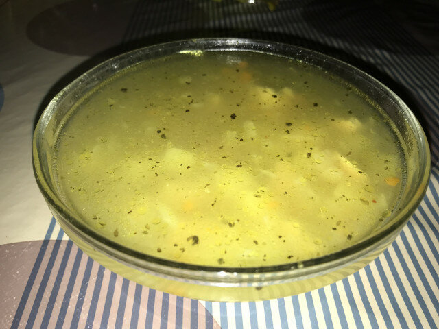 Пилешка супа с мащерка