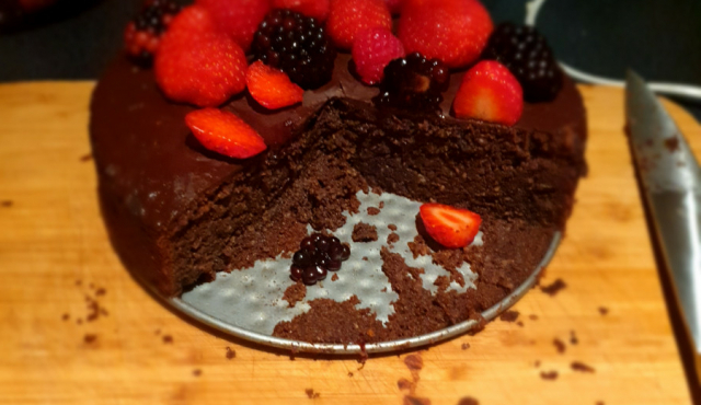 Кето шоколадова торта