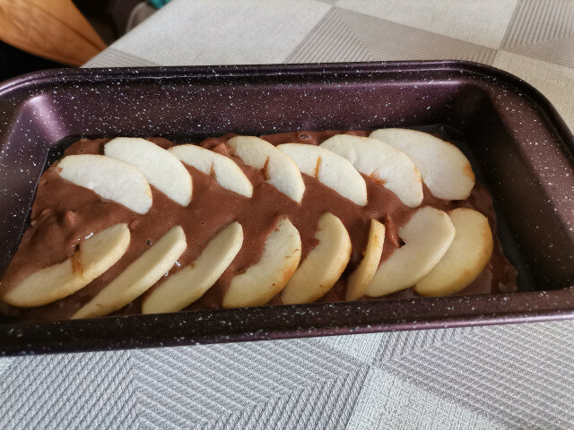 Здравословен кекс с ябълки и лимец