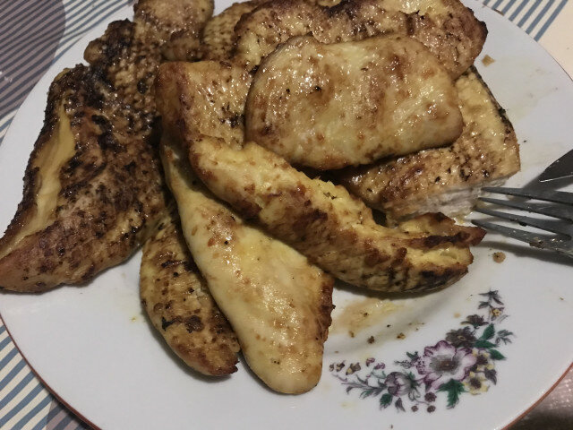 Пилешки гърди на скара
