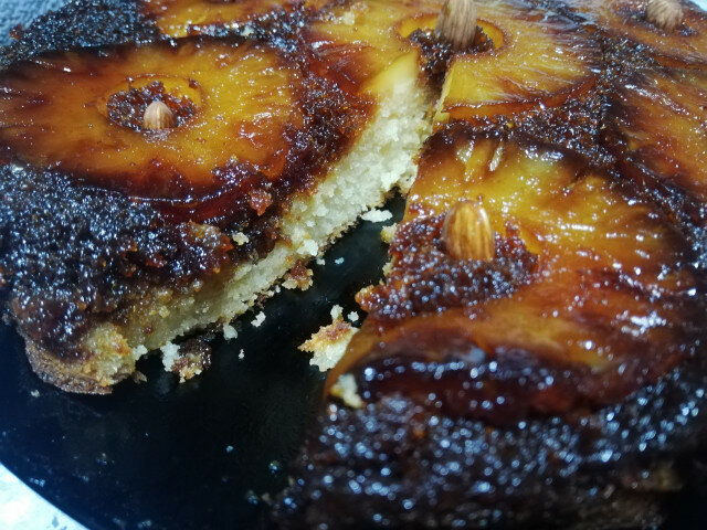 Обърната торта с ананас