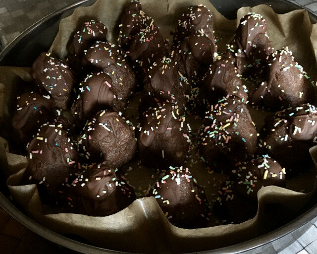 Шоколадови скалички за парти